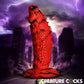 Gojira 7.3" Silicone Suction Cup Dildo By Creature Cocks