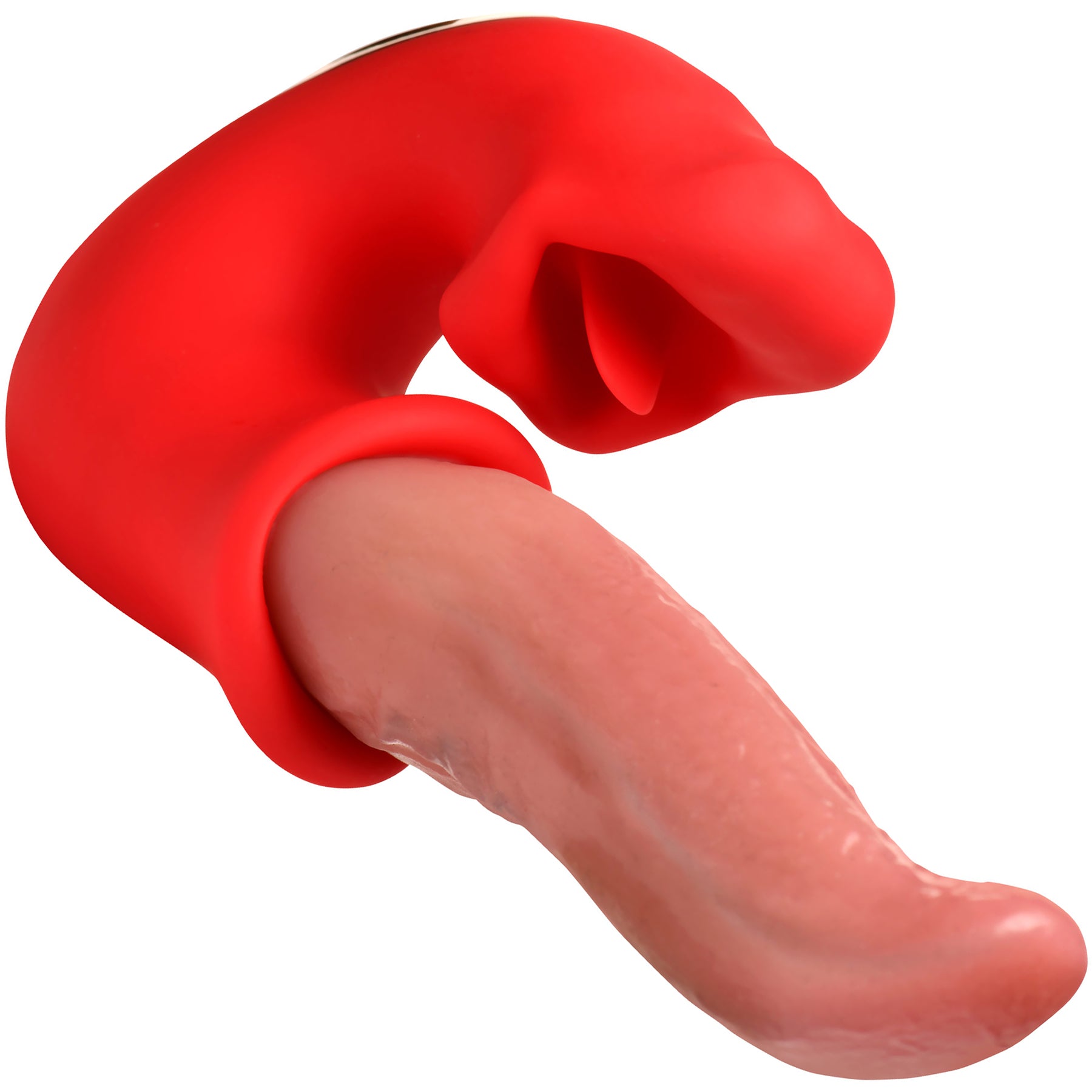 Lickgasm Lusty Licker Kissing & Licking Tongue Rechargeable Silicone Vibrator