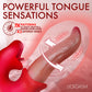Lickgasm Lusty Licker Kissing & Licking Tongue Rechargeable Silicone Vibrator