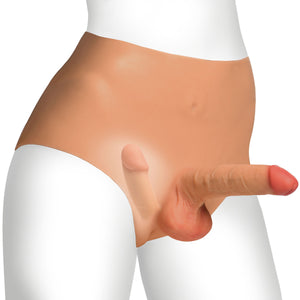 Master Series Double Boner Briefs Silicone Penis Panty