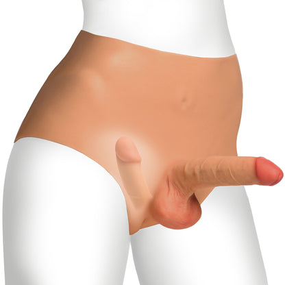 Master Series Double Boner Briefs Silicone Penis Panty