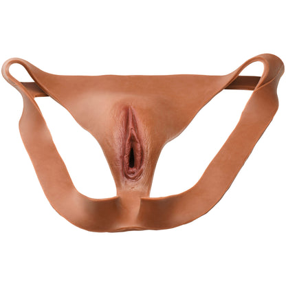 Master Series Pussy Strap Silicone Vagina Jockstrap