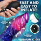 Gorge 8" Inflatable Silicone Dildo By Creature Cocks