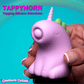 Creature Cuties Tappyhorn Tapping Rechargeable Silicone Stimulator