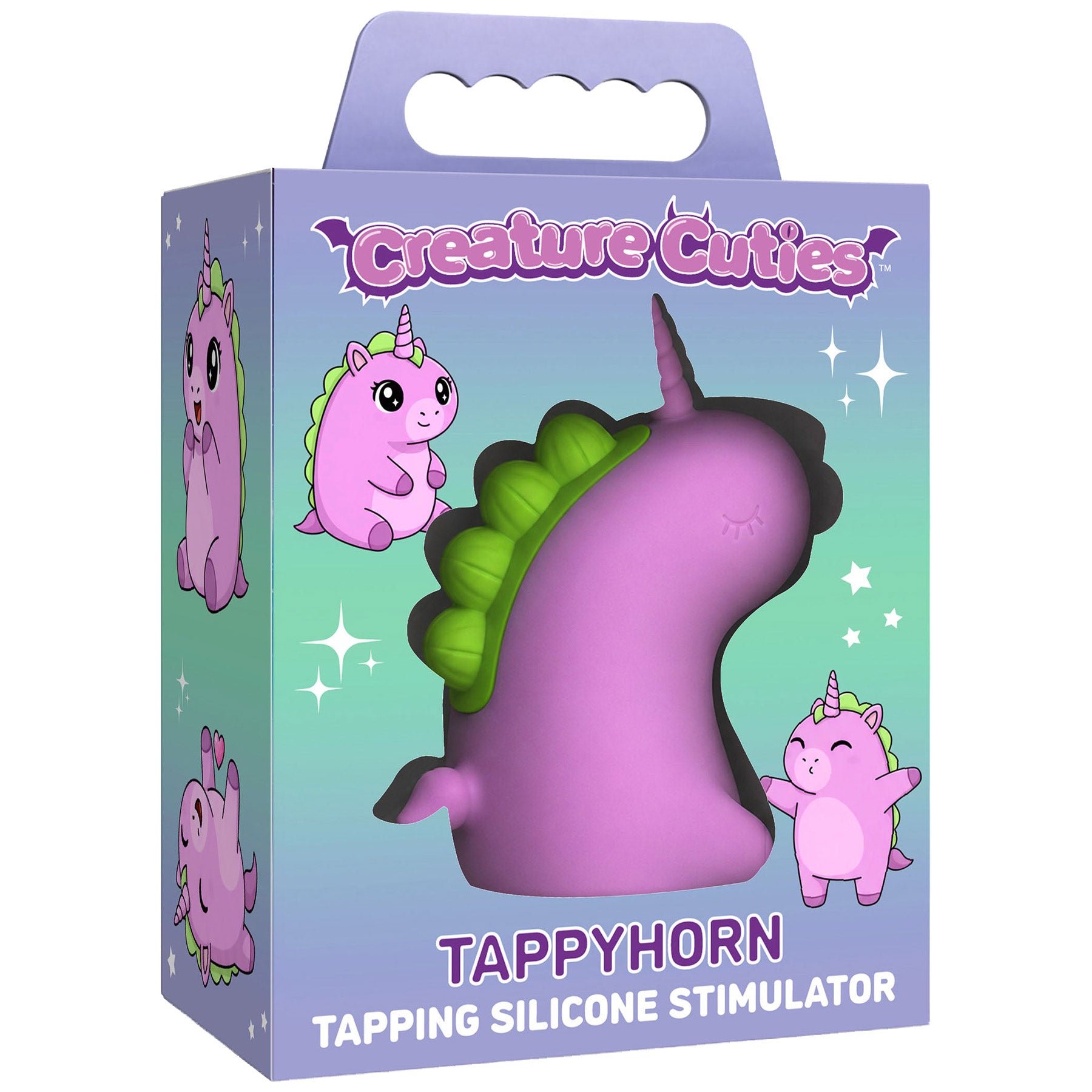 Creature Cuties Tappyhorn Tapping Rechargeable Silicone Stimulator