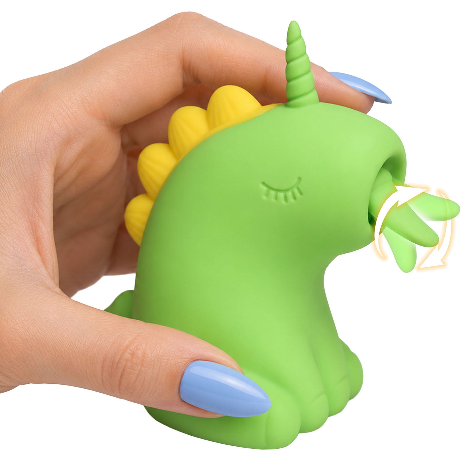 Creature Cuties Lickyhorn Licking Rechargeable Silicone Stimulator