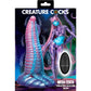 Mega-Tenta 8" Vibrating Silicone Suction Cup Dildo With Remote By Creature Cocks