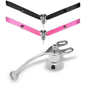 Master Series Sissy Vice Push-In Chastity Cage