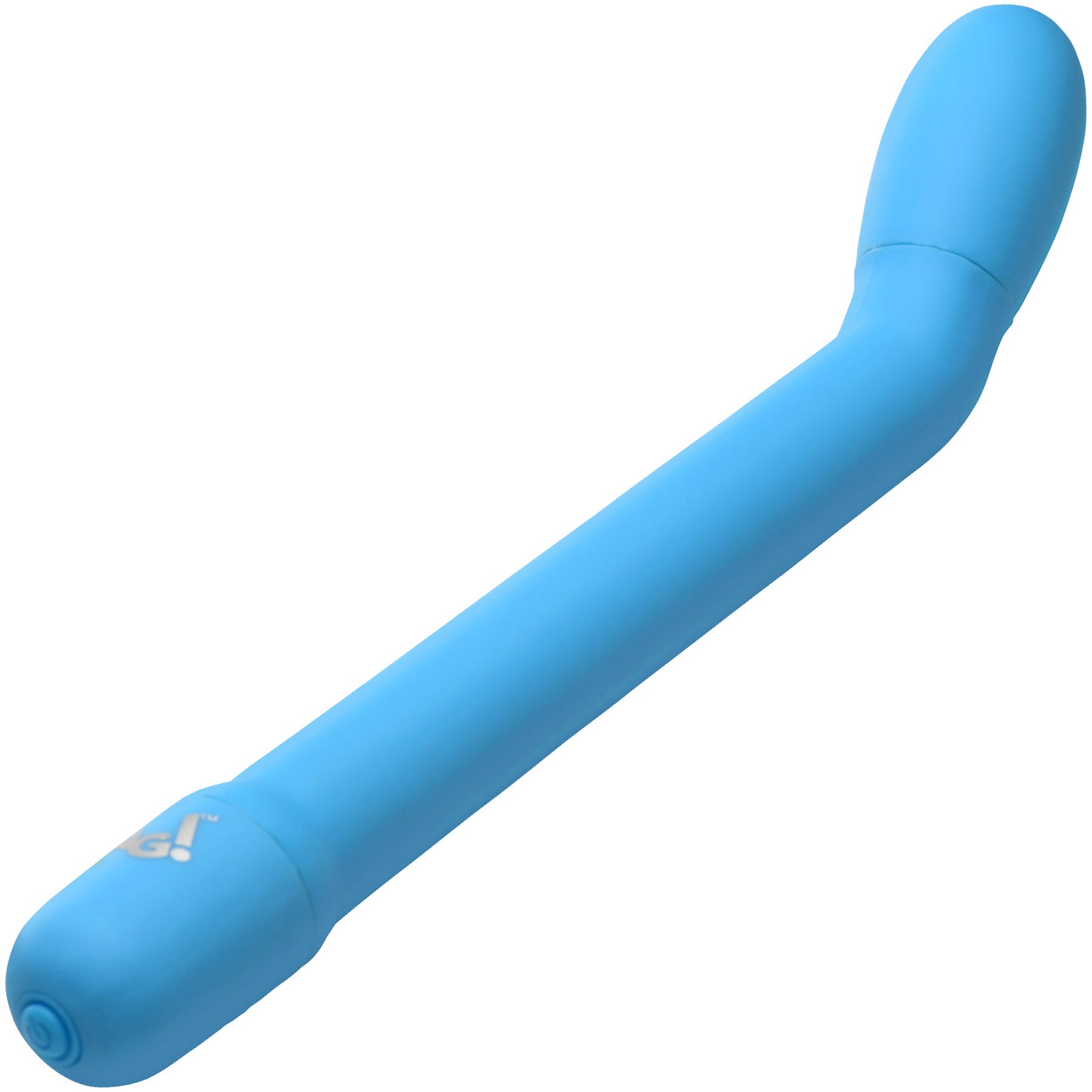 BANG! Slim G-Spot Rechargeable Silicone Vibrator - Blue