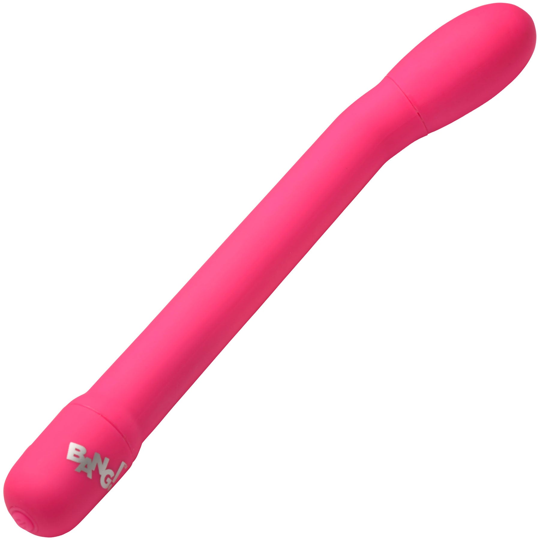 BANG! Slim G-Spot Rechargeable Silicone Vibrator - Pink