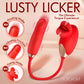 Lickgasm Bliss Kiss Rechargeable Kissing Clitoral Stimulator with Thrusting Vibrator