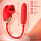 Lickgasm Bliss Kiss Rechargeable Kissing Clitoral Stimulator with Thrusting Vibrator