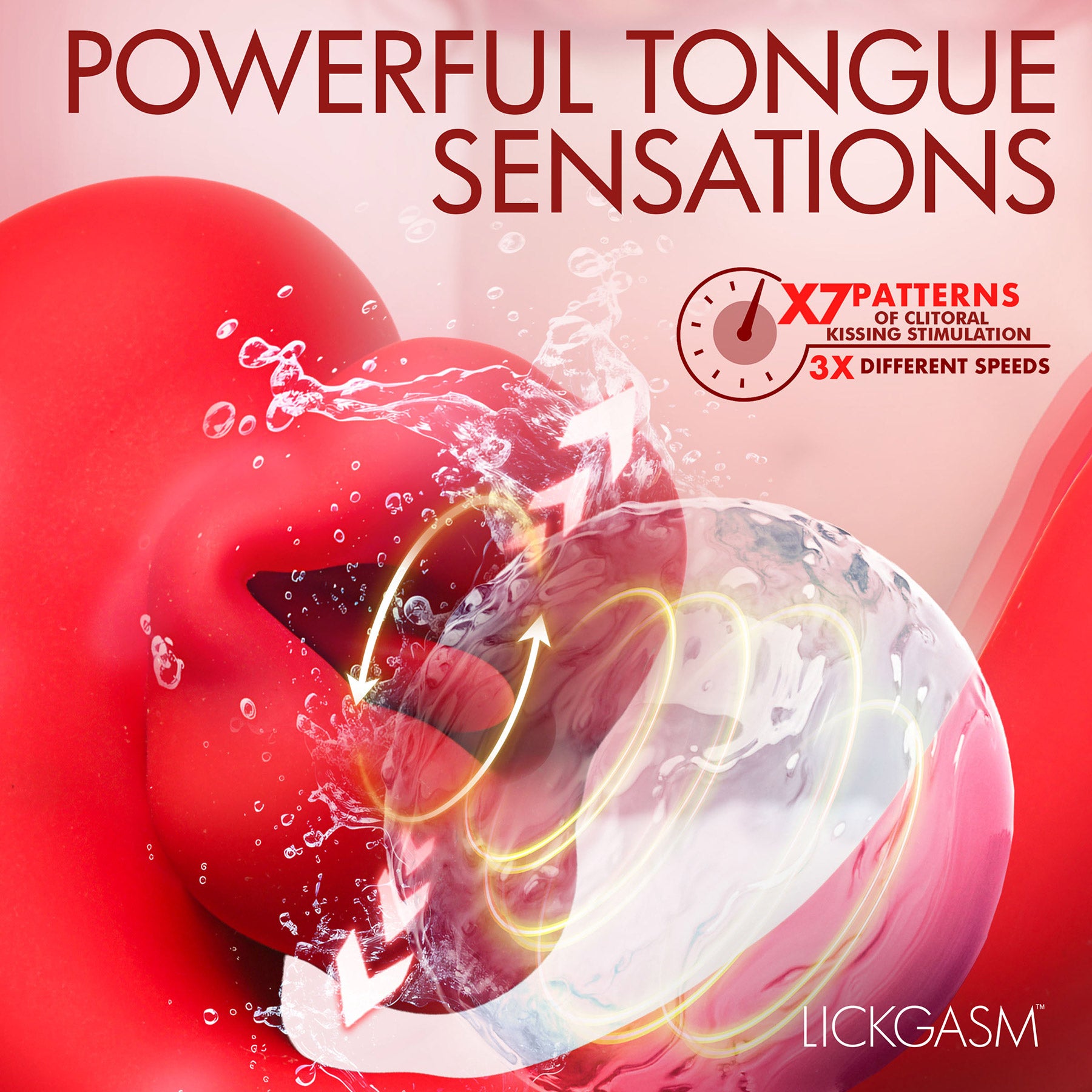 Lickgasm G-Kiss Kissing G-Spot Rechargeable Vibrator