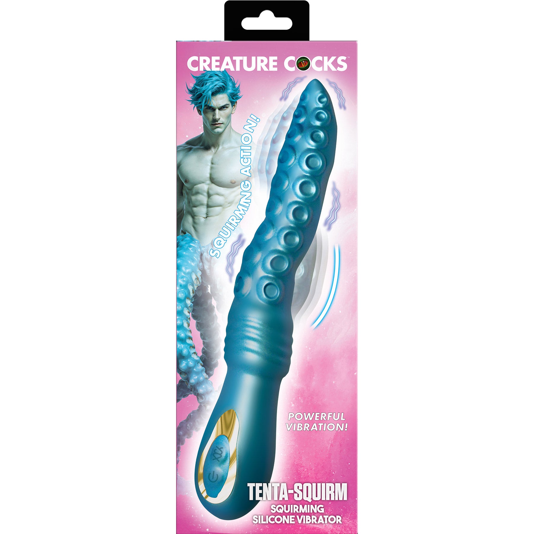Tenta-Squirm Squirming Rechargeable Silicone Vibrator By Creature Cocks