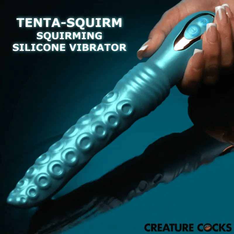 Tenta-Squirm Squirming Rechargeable Silicone Vibrator By Creature Cocks
