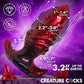 Asstopus Tentacle Inflatable Silicone Anal Plug By Creature Cocks - Large