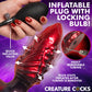 Asstopus Tentacle Inflatable Silicone Anal Plug By Creature Cocks - Large