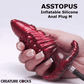 Asstopus Tentacle Inflatable Silicone Anal Plug By Creature Cocks - Medium
