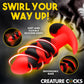 Dragon Trainer Silicone Butt Plug Set By Creature Cocks - 3 Piece Set