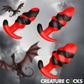 Dragon Trainer Silicone Butt Plug Set By Creature Cocks - 3 Piece Set