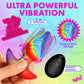 BANG! Rainbow Rechargeable Rotating & Vibrating Silicone Butt Plug With Remote