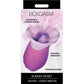 Lickgasm Licking Violet - Sucking Licking Rechargeable Silicone Vibrator