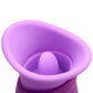 Lickgasm Licking Violet - Sucking Licking Rechargeable Silicone Vibrator