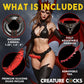 Drakona Dragon Tail Strap-On Harness with Dildo By Creature Cocks