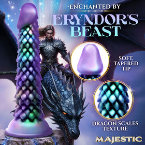 Majestic Eryndor 9" Silicone Dildo By Creature Cocks
