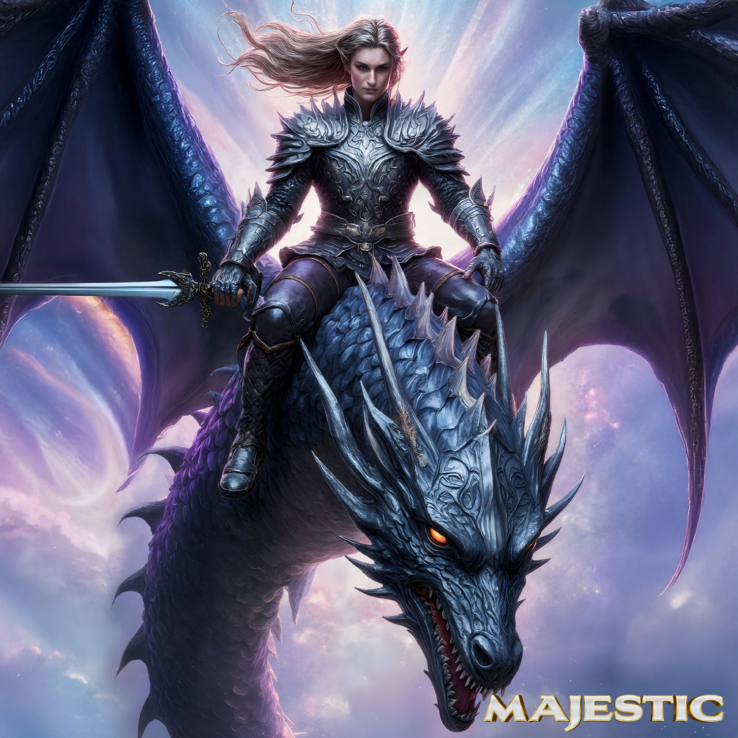Majestic Eryndor 9" Silicone Dildo By Creature Cocks
