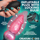 Girthy Likan Inflatable Silicone Anal Plug By Creature Cocks