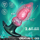 Girthy Likan Inflatable Silicone Anal Plug By Creature Cocks