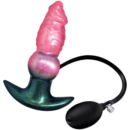 Girthy Likan Inflatable Silicone Anal Plug By Creature Cocks