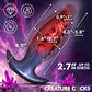 Anal Invader Inflatable Silicone Fantasy Butt Plug By Creature Cocks