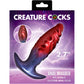Anal Invader Inflatable Silicone Fantasy Butt Plug By Creature Cocks
