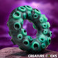 Octo-Grip Silicone Cock Ring By Creature Cocks