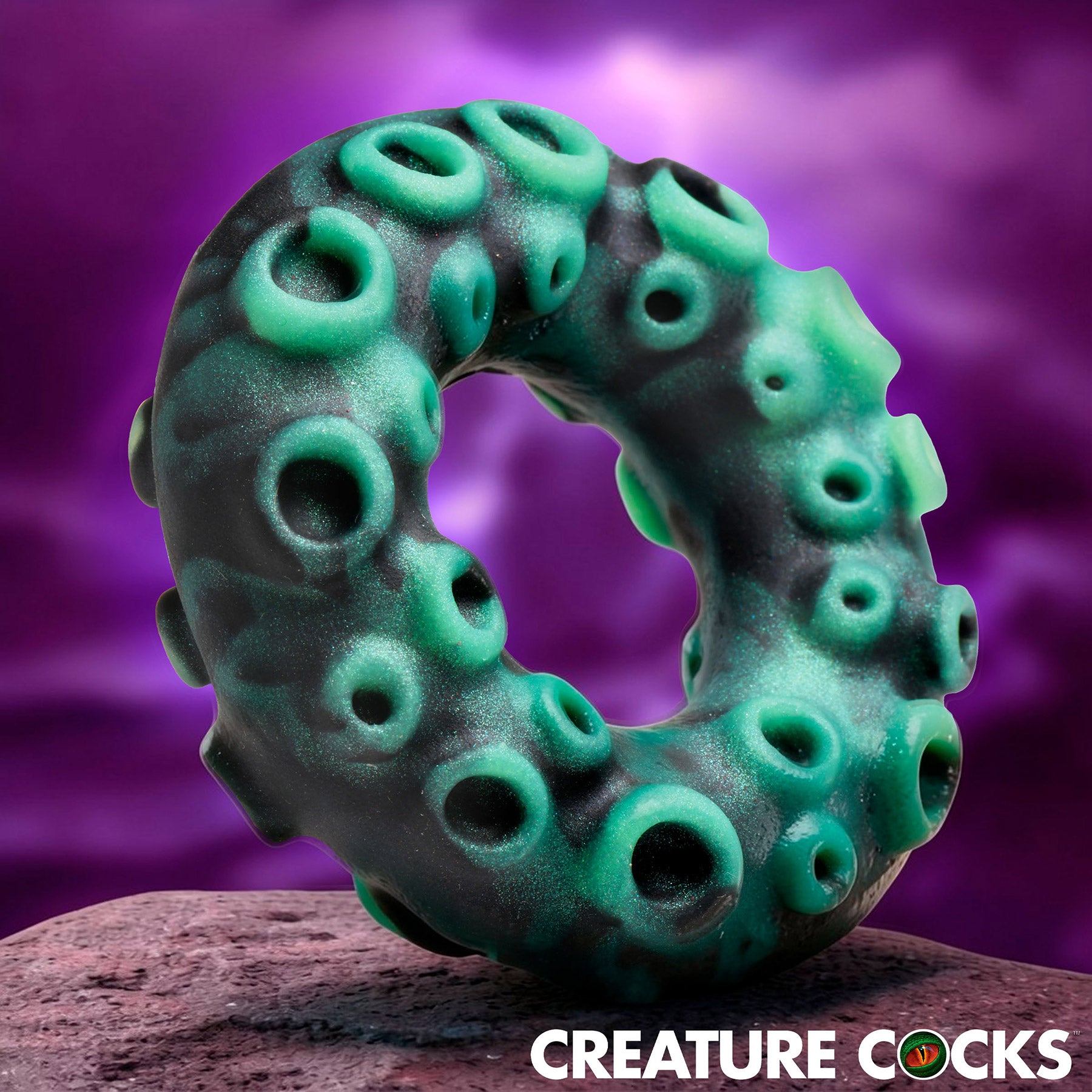Octo-Grip Silicone Cock Ring By Creature Cocks