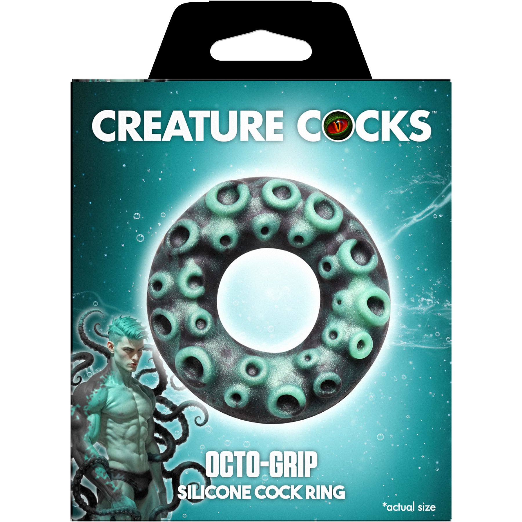 Octo-Grip Silicone Cock Ring By Creature Cocks