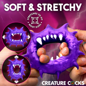 Constrictor Silicone Cock Ring By Creature Cocks