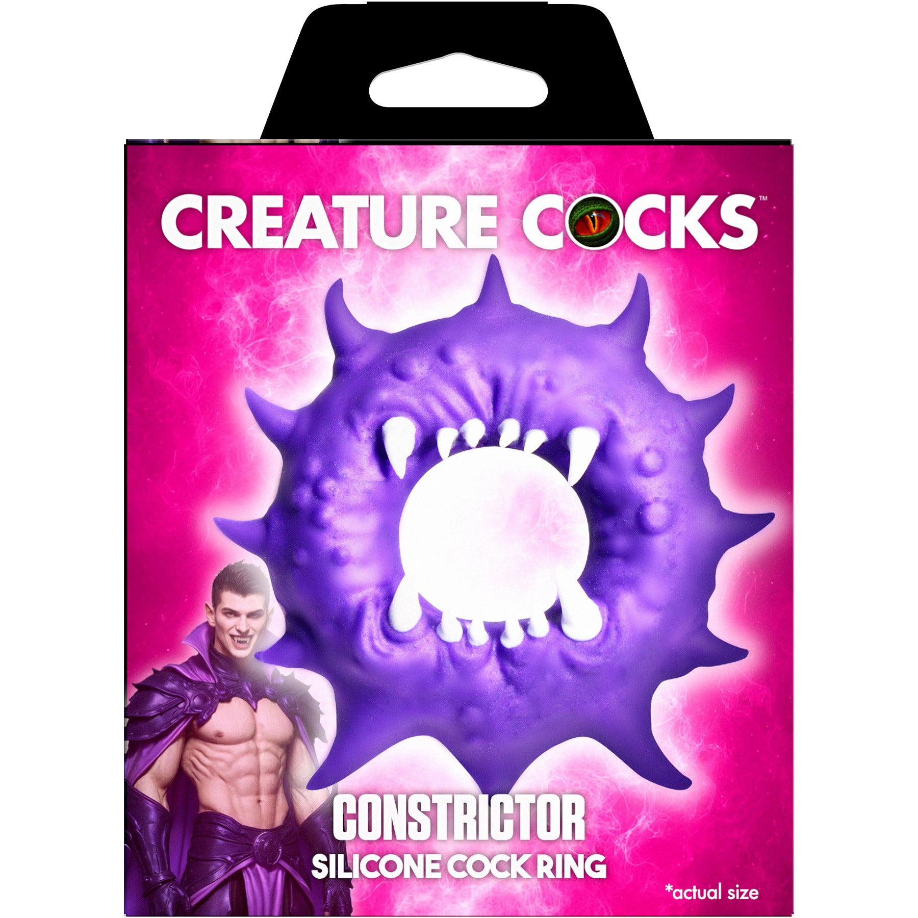 Constrictor Silicone Cock Ring By Creature Cocks