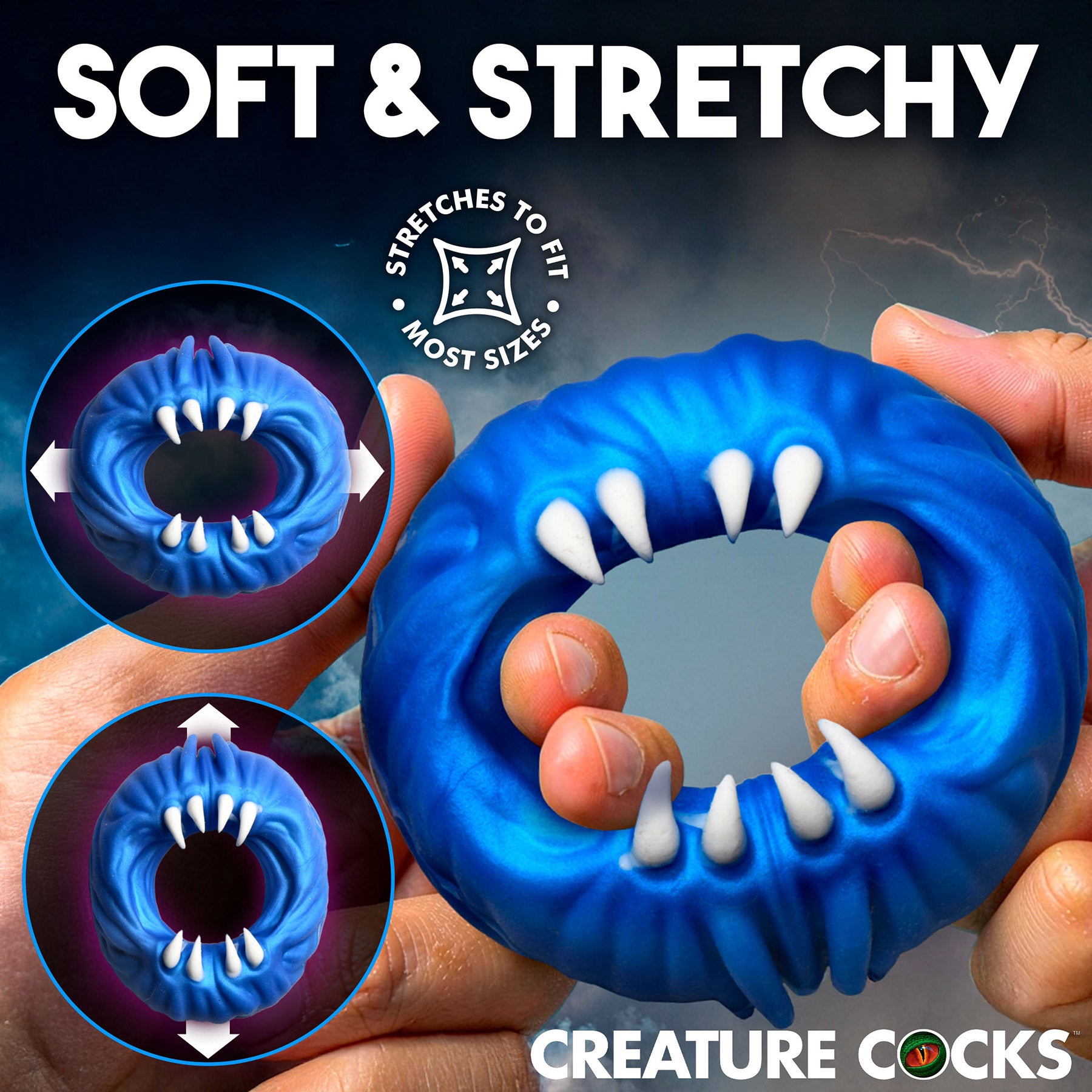 Venom Loop Silicone Cock Ring By Creature Cocks