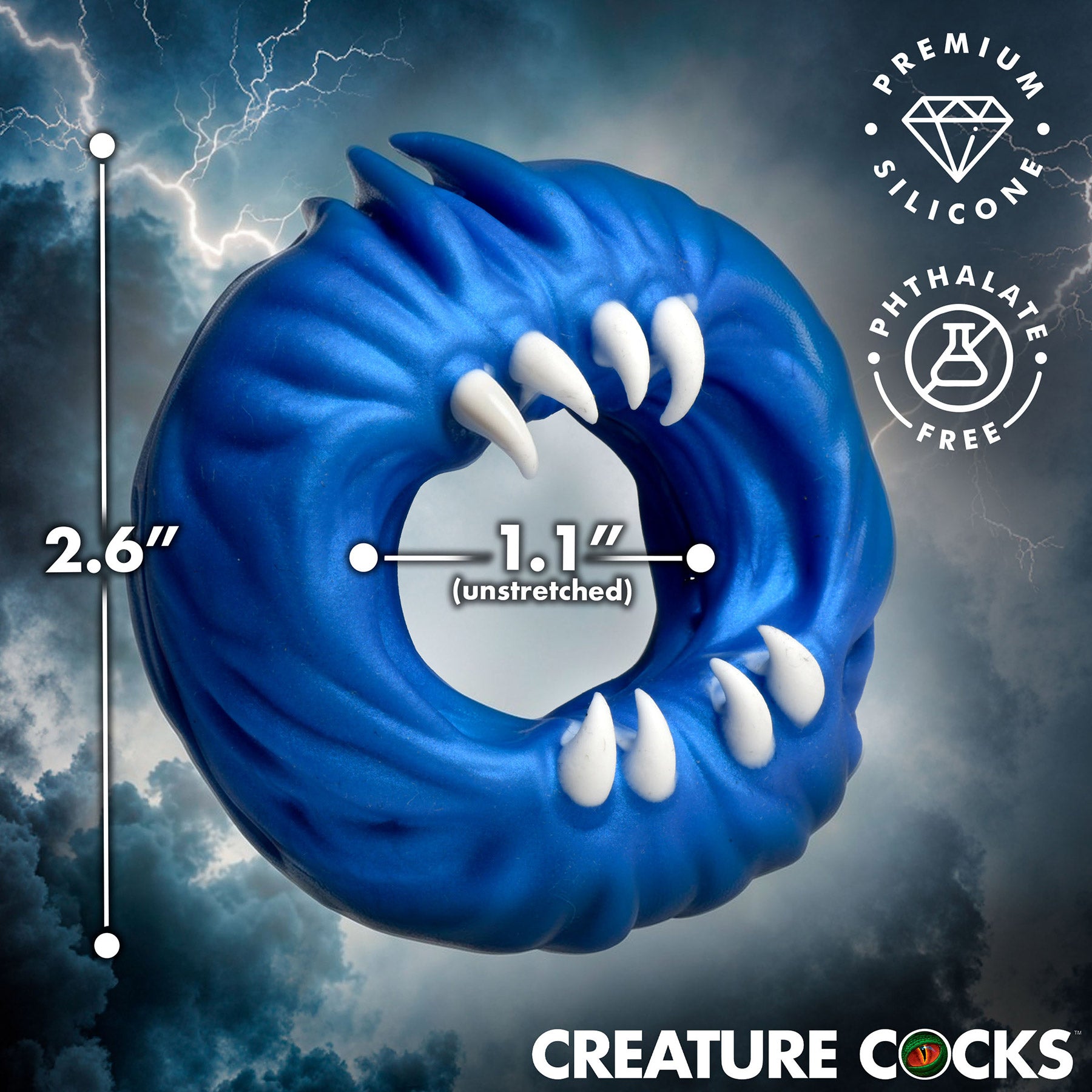 Venom Loop Silicone Cock Ring By Creature Cocks