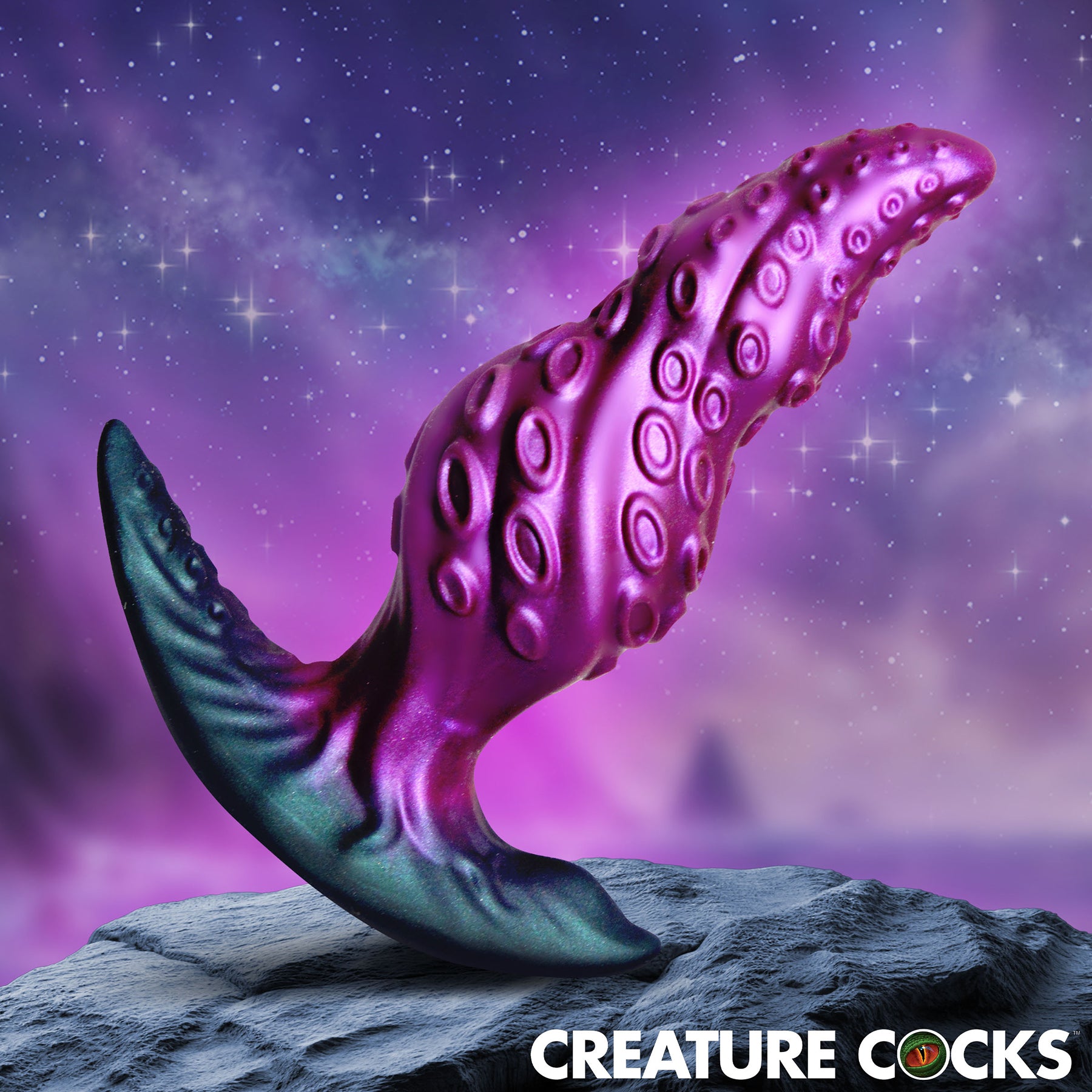 Octo-Twist Silicone Anal Plug By Creature Cocks