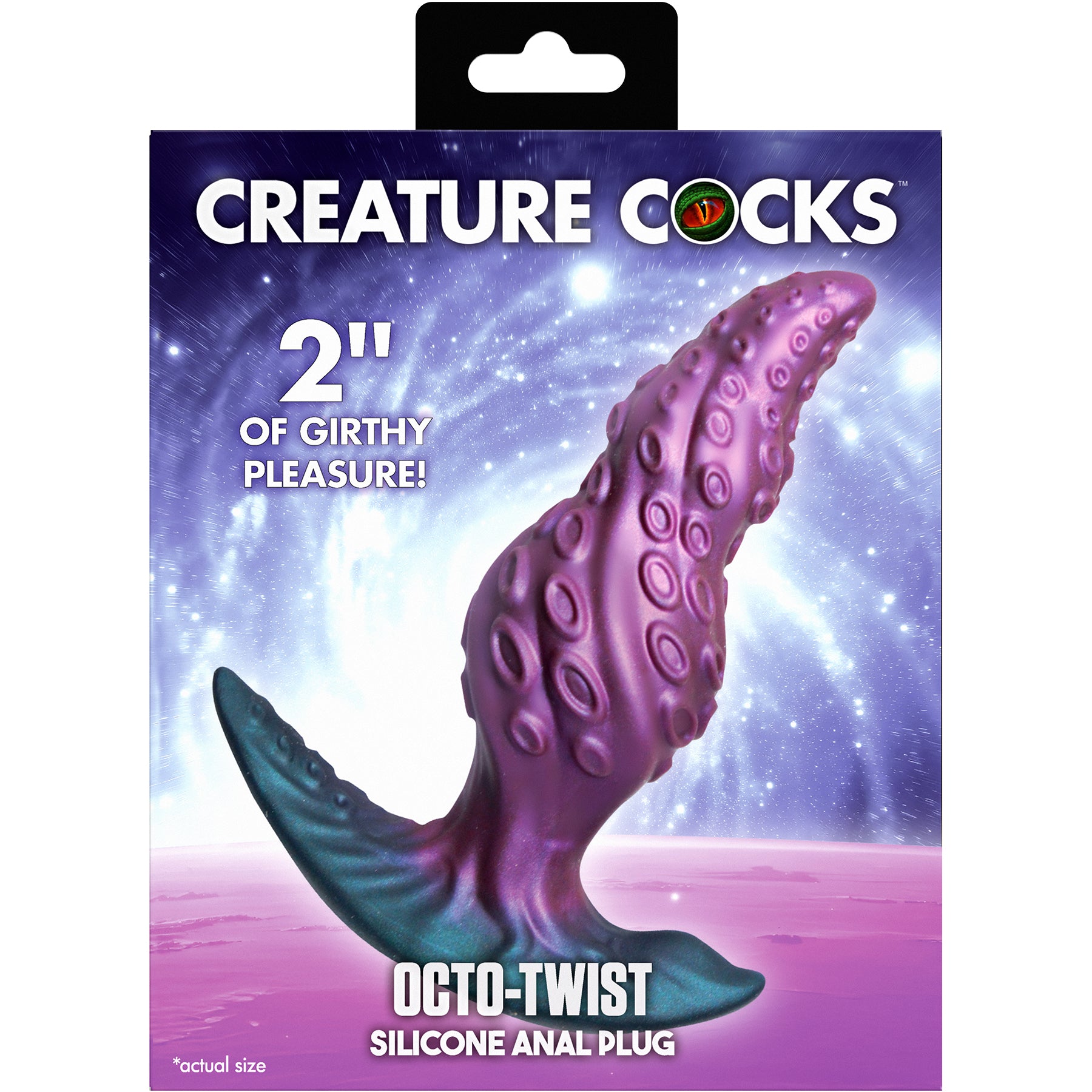 Octo-Twist Silicone Anal Plug By Creature Cocks Octo-Twist Silicone Anal Plug By Creature Cocks