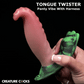 Tongue Twister Panty Vibe Tongue Harness with Remote By Creature Cocks