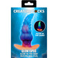Glowtopus Glow-in-the-Dark Silicone Anal Plug By Creature Cocks