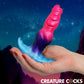 Cosmo Hound Silicone Butt Plug By Creature Cocks