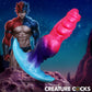 Cosmo Hound Silicone Butt Plug By Creature Cocks