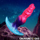 Cosmo Hound Silicone Butt Plug By Creature Cocks