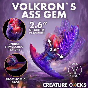 Volkron Silicone Butt Plug By Creature Cocks